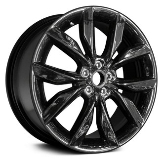 Replikaz® - 5 V-Spoke Painted Gloss Black 19x8 Alloy Factory Wheel - Replica
