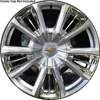 Replikaz® ALY14046U20N - 10 I-Spoke Painted Silver 22x9 Alloy Factory Wheel - Replica