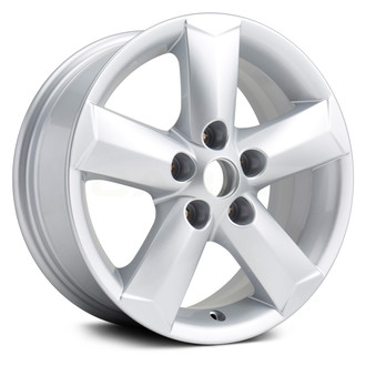 Replikaz® - 5-Spoke Painted Silver 16x6.5 Alloy Factory Wheel - Replica