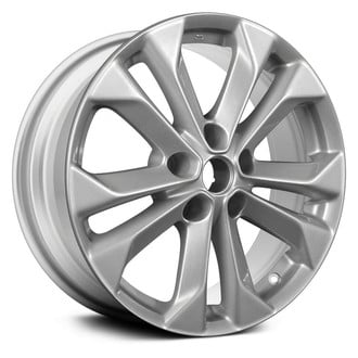 Replikaz® - 5 V-Spoke Painted Silver 17x7 Alloy Factory Wheel - Replica