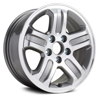 Replikaz® - 5-Spoke Machined Face with Painted Gray Pockets 16x6.5 Alloy Factory Wheel - Replica