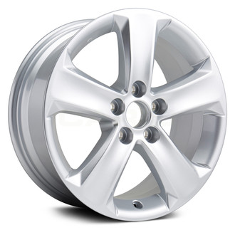Replikaz® - 5-Spoke Painted Silver 17x7 Alloy Factory Wheel - Replica