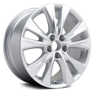 Replikaz® - 5 V-Spoke Painted Silver 18x7.5 Alloy Factory Wheel - Replica