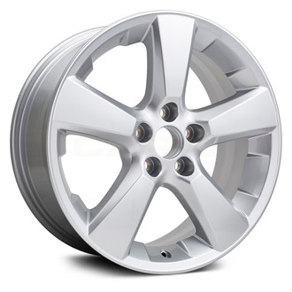 Replikaz® - 5-Spoke Painted Silver 18x7 Alloy Factory Wheel - Replica