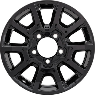 Replikaz® - 10 I-Spoke Painted Black 18x8 Alloy Factory Wheel - Replica