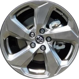 Replikaz® - 5-Spoke Painted Hyper Silver 18x7 Alloy Factory Wheel - Replica