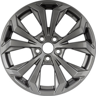 Replikaz® - 5 V-Spoke Painted Gray 18x7 Alloy Factory Wheel - Replica