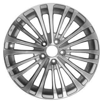 Replikaz® - 20 I-Spoke Machined Face with Painted Silver Vents 18x7 Alloy Factory Wheel - New