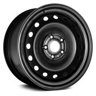 Replikaz® - 16-Hole Painted Black 20x8 Steel Factory Wheel - Replica