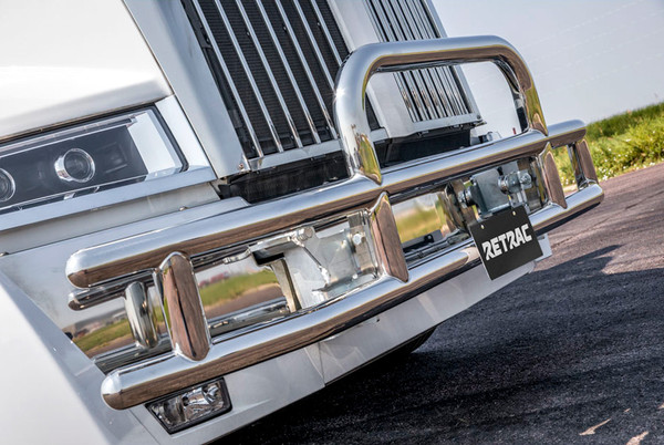 Retrac Mirrors® 205504 - Tuff Guard™ Polished 25° Bend Grille