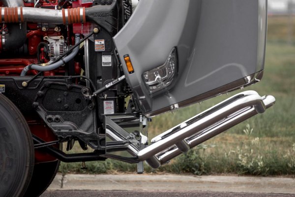 Ki (s699） Retrac Mirrors® 205515 - ProTec™ Polished 15° Bend Grille