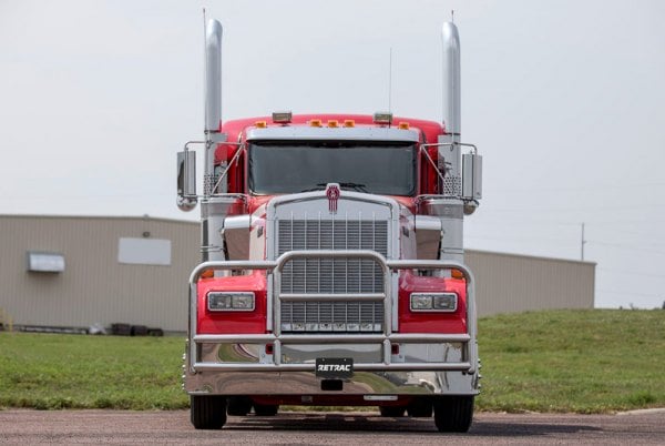 Ki (s699） Retrac Mirrors® 205515 - ProTec™ Polished 15° Bend Grille