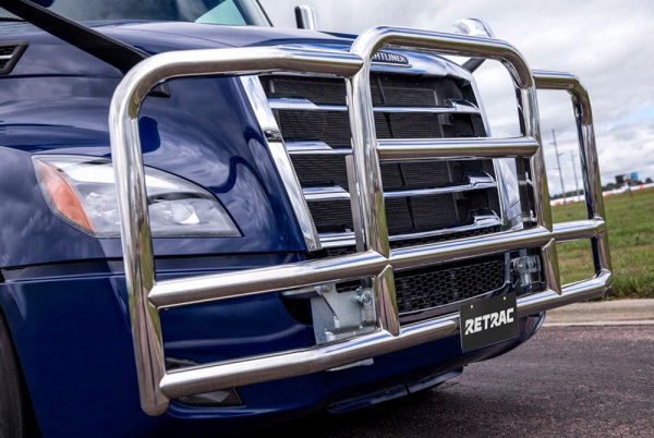 ♡xxx Retrac Mirrors® 205517 - ProTec™ Polished 25° Bend Grille