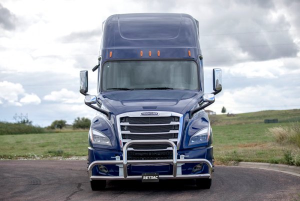 Retrac Mirrors® 206525 - Tuff Guard II™ Polished 38° Bend