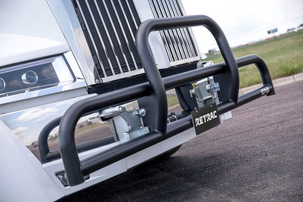 Retrac Mirrors® 206511 - Tuff Guard II™ Black Grille Guard