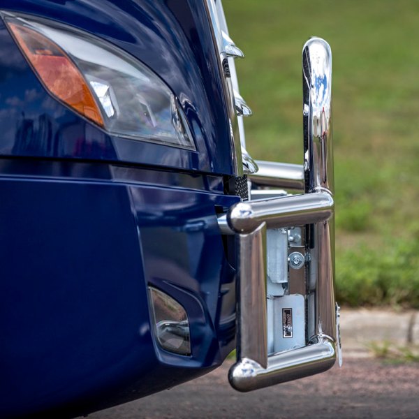 Inspirations marinesaupointdecroixヴェロニク Retrac Mirrors® 207504 - Tuff Guard XT™ Polished Grille