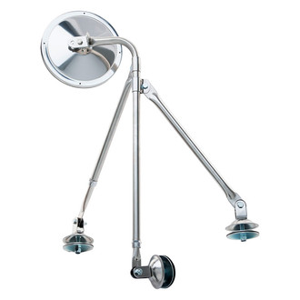 Retrac Mirrors® - Round Blind Spot Mirror Assembly