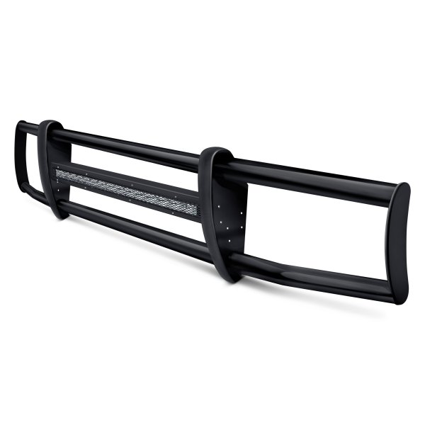 Retrac Mirrors® - MileStone™ Black Bumper Guard with LED Light Bar