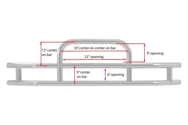 Retrac Mirrors® 205504 - Tuff Guard™ Polished 25° Bend