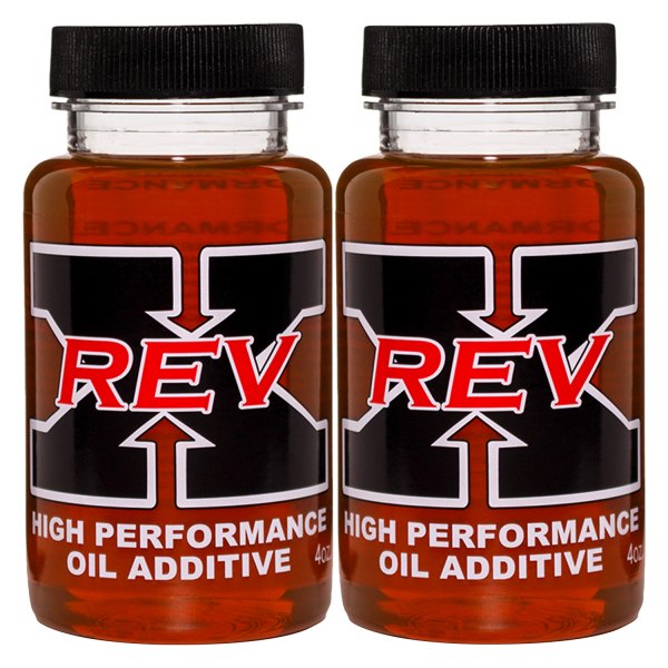 REV-X® - High Perfomance Engine Oil Additive, 4 fl oz x 2 Bottles