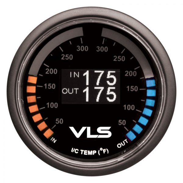 Revel® - VLS™ 2-1/16" Dual OLED Intercooler Temperature Gauge