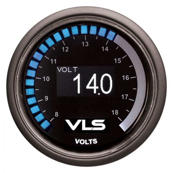 Revel® - VLS™ 2-1/16" Digital OLED Voltmeter, 8-18 V