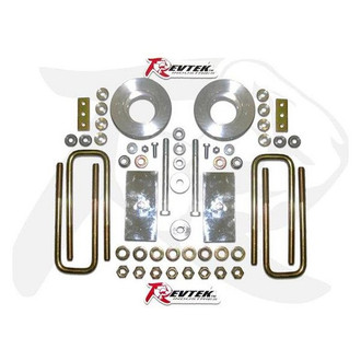 Revtek® - 2.5" x 1.25" Front and Rear Complete Lift Kit