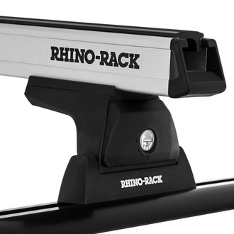 Rhino-Rack® - Heavy Duty RLT600 Silver Roof Rack System