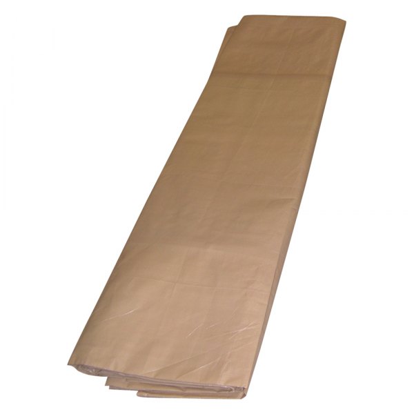 Rhino Shelter® - Round Style 14' W x 30' L x 12' H Tan/White Shelter Main Cover