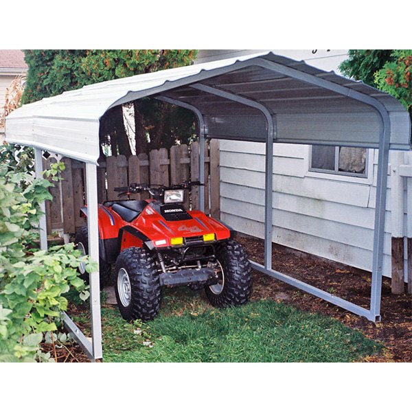 Rhino Shelter® - 7' W x 10' L x 6' H Steel Carport House