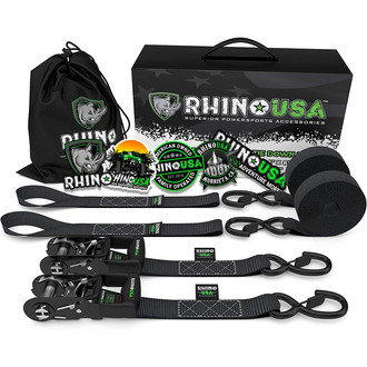 Rhino USA® - HD Ratchet Tie-Down Set