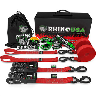 Rhino USA® - HD Ratchet Tie-Down Set