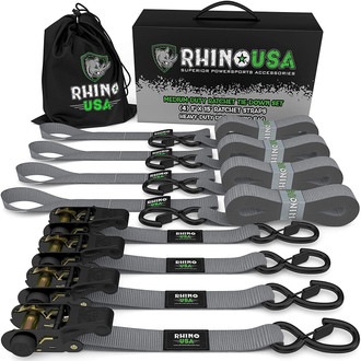 Rhino USA® - Ratchet Tie-Down Set