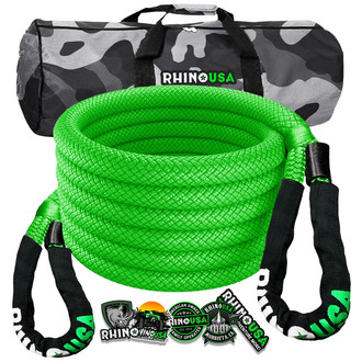 Rhino USA® RG-KRKIT78X30-GRN - 7/8" x 30' Kinetic Rope Recovery Kit