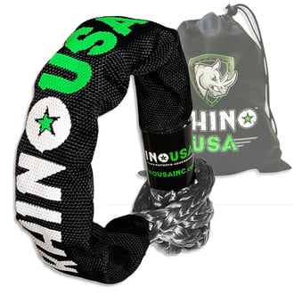 Rhino USA® SFTSHACK-12-GRY-1 - Synthetic Soft Shackles