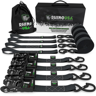 Rhino USA® - HD Ratchet Tie-Down Set