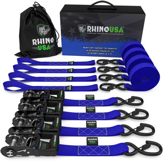 Rhino USA® - HD Ratchet Tie-Down Set