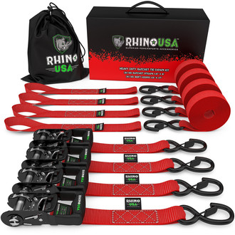 Rhino USA® - HD Ratchet Tie-Down Set