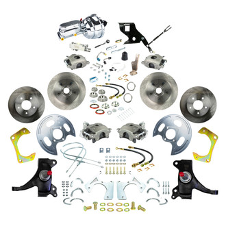 The Right Stuff® - Drum-to-Disc Plain Street Brake Conversion Kit