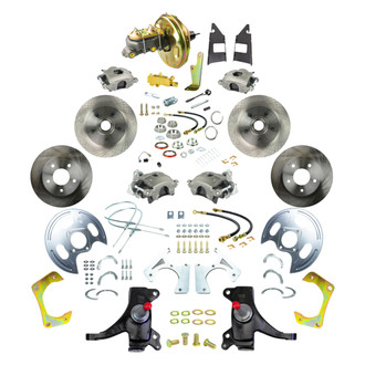The Right Stuff® - Drum-to-Disc Plain Street Brake Conversion Kit