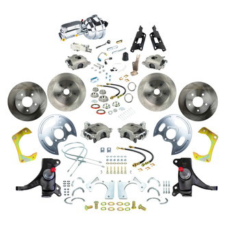 The Right Stuff® - Drum-to-Disc Plain Street Brake Conversion Kit
