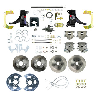 The Right Stuff® - Drum-to-Disc Plain Street Brake Conversion Kit