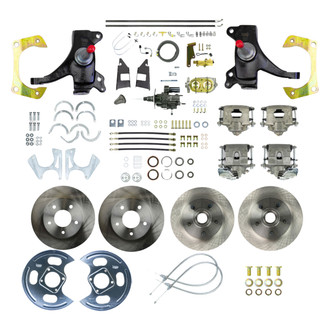 The Right Stuff® - Drum-to-Disc Plain Street Brake Conversion Kit