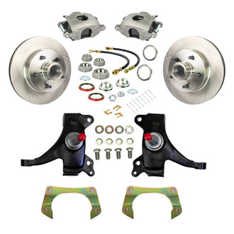 The Right Stuff® - Drum-to-Disc Plain Street Brake Conversion Kit