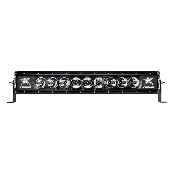 Rigid Industries® - Radiance Plus Series 20" 92W Broad Spot Beam LED Light Bar with Amber Backlight, Front View