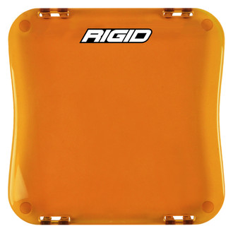 Rigid Industries® - 4" Square Yellow Polycarbonate Light Cover for D-XL Series