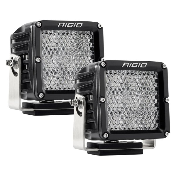 Rigid Industries® - D-XL Series Pro 4"x4" 2x67W Flood/Diffused Beam LED Lights