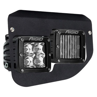 Rigid Industries® - Fog Light Location Mounted D-Series SAE 3" 4x22W Combo Beam LED Light Kit