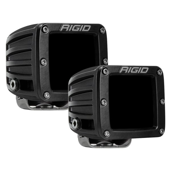 Rigid Industries® - D-Series IR 3"x3" 2x32.2W Driving Beam Infrared LED Lights