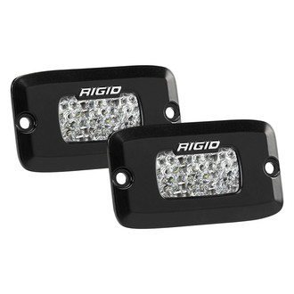 Rigid Industries® - SR-M Series Pro Flush Mount 16W LED Lights (2"x5", 2"x6")